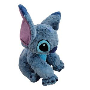 Disney Stitch Plush Large 16 Inch Stuffed Animal Toy Blue